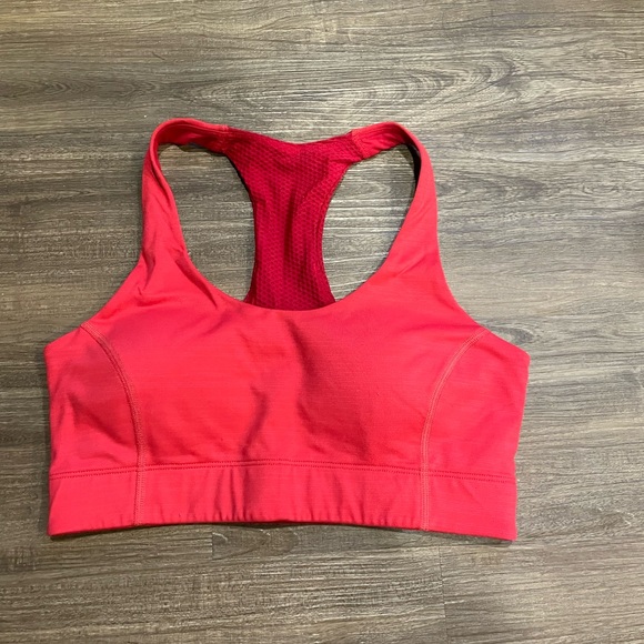 Outdoor Voices Doing Things Bra in Red - Picture 3 of 6